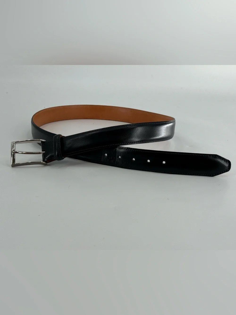 Martin Dingman Handmade Coachman Leather Belt 38